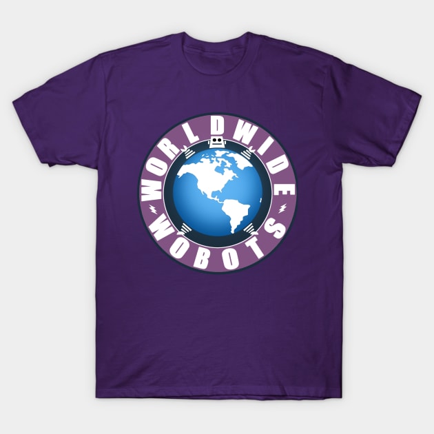 Worldwide Wobots T-Shirt by drawboy